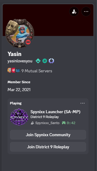 Discord Rich Presence with Server Invite Button